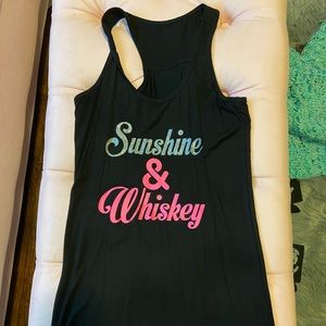 Country Sunshine & Whiskey Tank Top